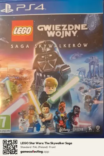LEGO Star Wars: The Skywalker Saga PlayStation 4, Poland box front