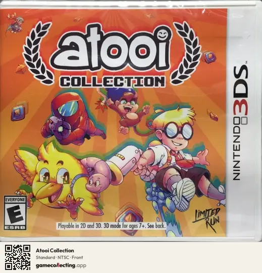 Atooi Collection Nintendo 3DS, NTSC box front