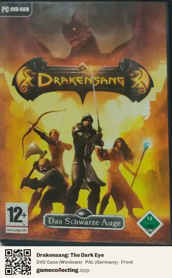 Drakensang: The Dark Eye Computer, Germany box front