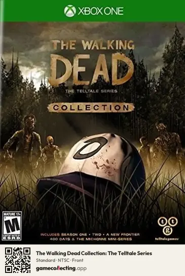The Walking Dead Collection: The Telltale Series Xbox One, NTSC box front
