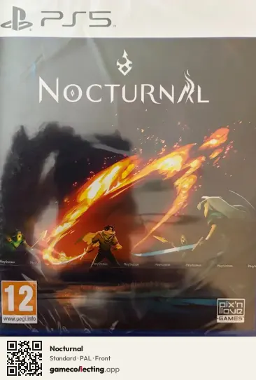 Nocturnal PlayStation 5, PAL box front