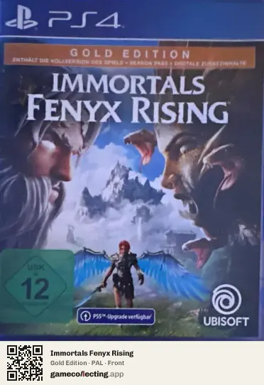 Immortals Fenyx Rising PlayStation 4, PAL box front