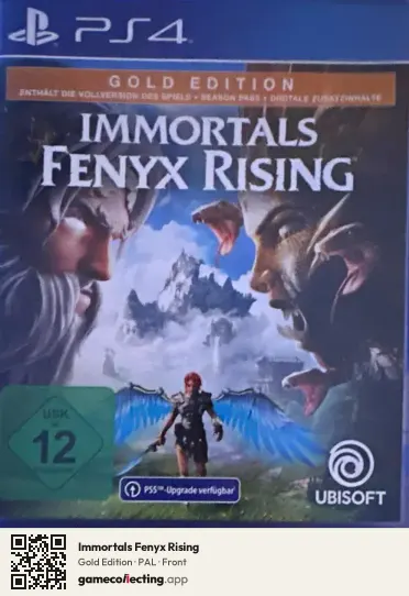 Immortals Fenyx Rising PlayStation 4, PAL box front