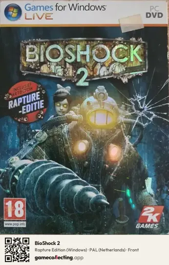 BioShock 2 Computer, Netherlands box front