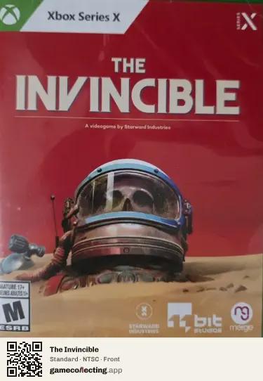 The Invincible Xbox Series X, NTSC box front