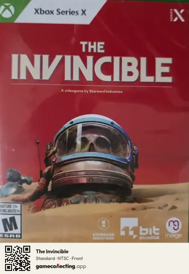 The Invincible Xbox Series X, NTSC box front