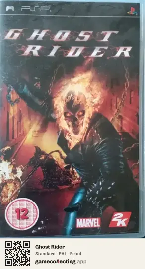 Ghost Rider PlayStation Portable, PAL box front