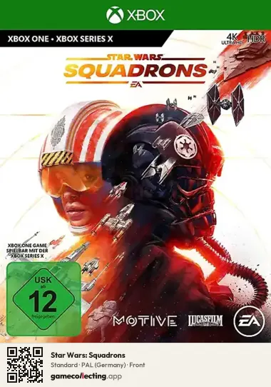 Star Wars: Squadrons Xbox One, Germany box front
