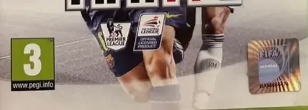 FIFA 14, the PEGI square on its front