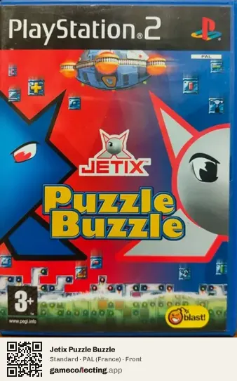 Jetix Puzzle Buzzle PlayStation 2, France box front