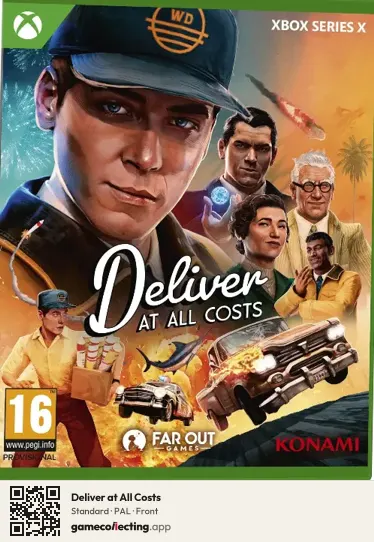 Deliver at All Costs Xbox Series X, PAL box front