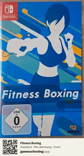 Fitness Boxing Nintendo Switch, Germany box front