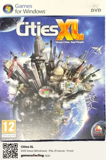 Cities XL Computer, France box front
