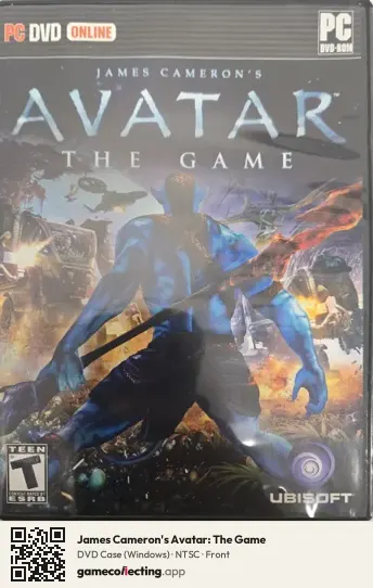 James Cameron's Avatar: The Game Computer, NTSC box front