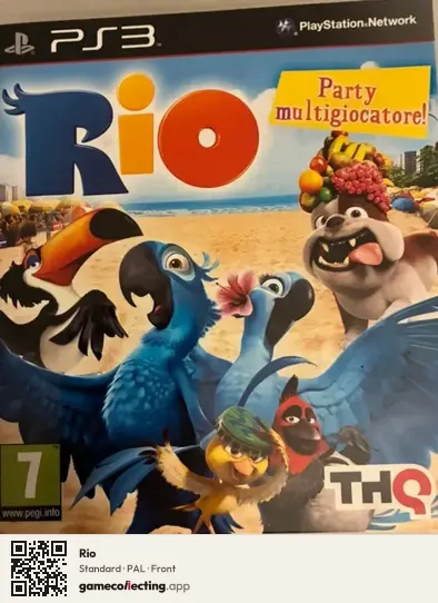Rio PlayStation 3, PAL box front
