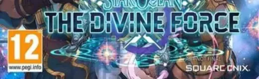 Star Ocean: The Divine Force, the PEGI square on its front