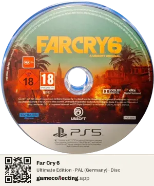 Far Cry 6 PlayStation 5, PAL disc