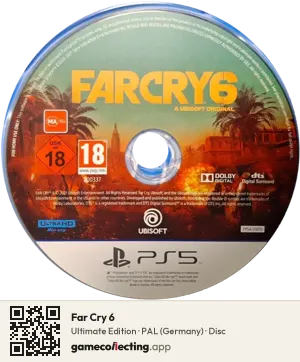 Far Cry 6 PlayStation 5, PAL disc