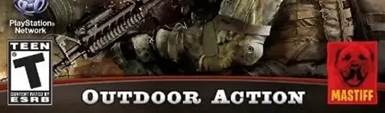 Heavy Fire: Afghanistan, the ESRB box on its front
