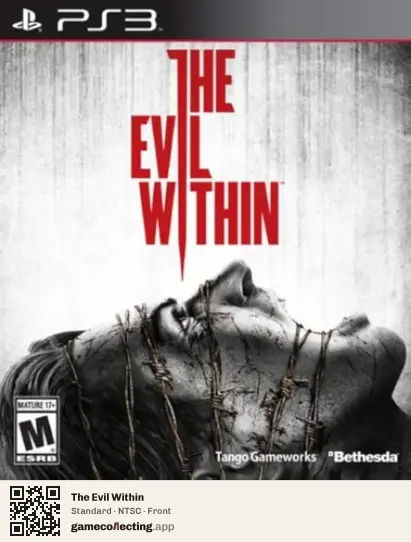 The Evil Within PlayStation 3, NTSC box front