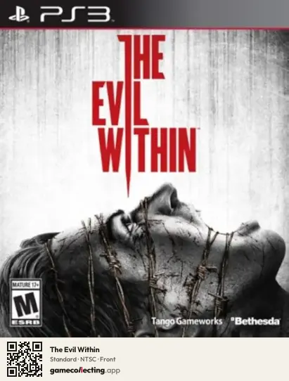 The Evil Within PlayStation 3, NTSC box front