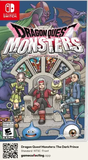 Dragon Quest Monsters: The Dark Prince Nintendo Switch, NTSC box front