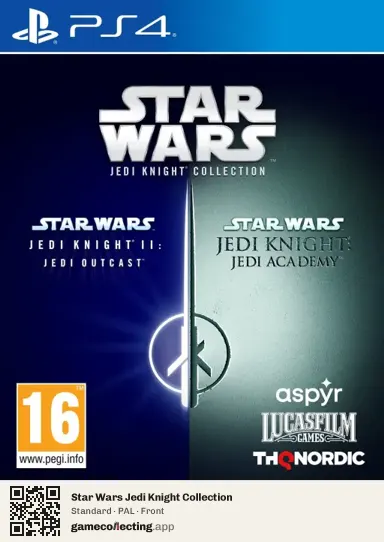 Star Wars Jedi Knight Collection PlayStation 4, PAL box front