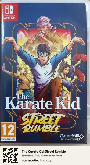The Karate Kid: Street Rumble Nintendo Switch, Germany box front