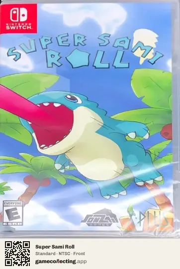 Super Sami Roll Nintendo Switch, NTSC box front