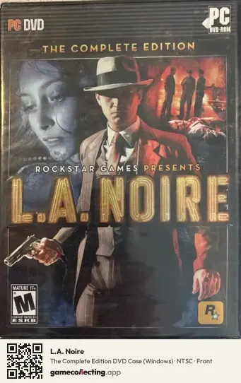 L.A. Noire Computer, NTSC box front