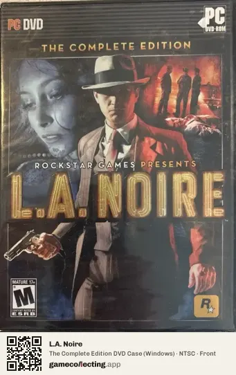 L.A. Noire Computer, NTSC box front