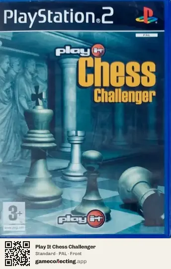 Play It Chess Challenger PlayStation 2, PAL box front