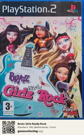 Bratz: Girlz Really Rock PlayStation 2, Netherlands box front