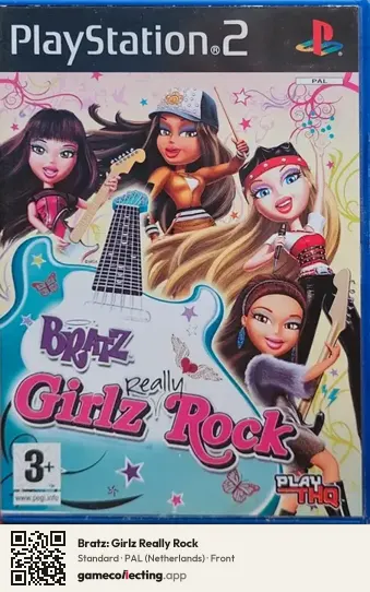 Bratz: Girlz Really Rock PlayStation 2, Netherlands box front