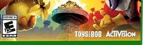 Crash Team Rumble, the ESRB box on its front