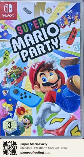 Super Mario Party Nintendo Switch, North America box front