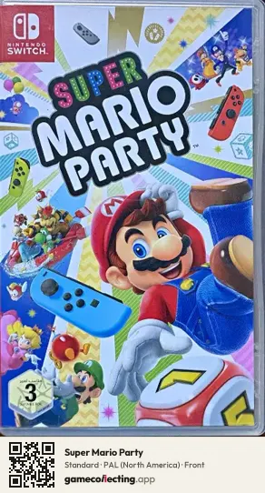 Super Mario Party Nintendo Switch, North America box front