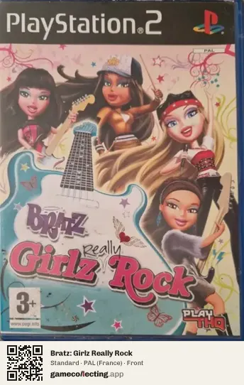 Bratz: Girlz Really Rock PlayStation 2, France box front