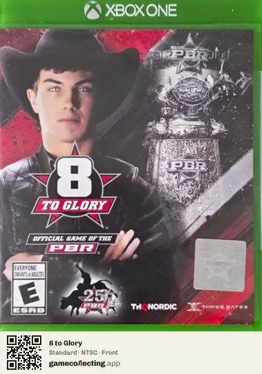 8 to Glory Xbox One, NTSC box front