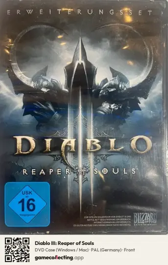 Diablo III: Reaper of Souls Computer, Germany box front