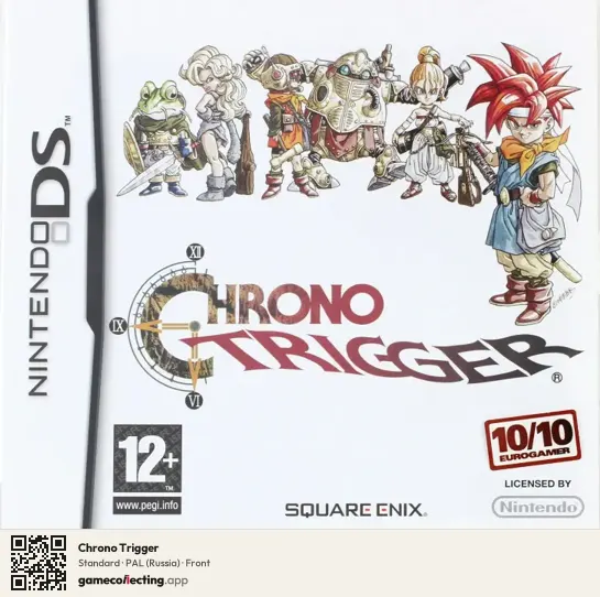 Chrono Trigger Nintendo DS, Russia box front