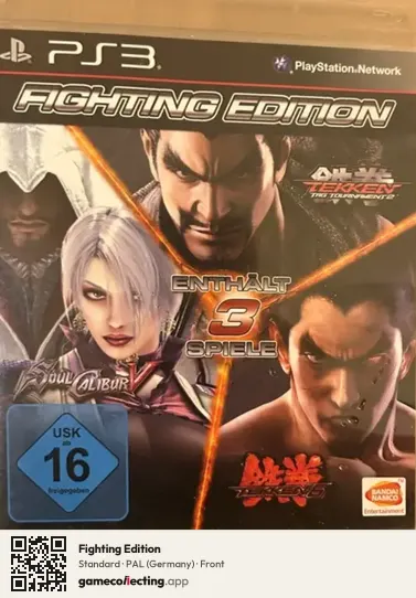 Fighting Edition PlayStation 3, Germany box front