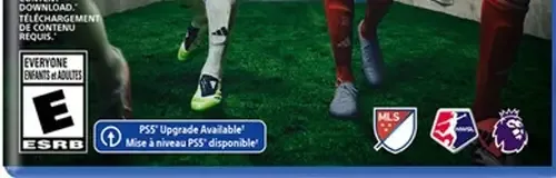 EA Sports FC 26, the ESRB box on its front