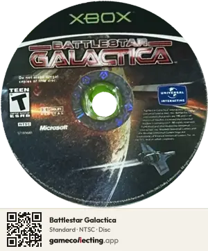 Battlestar Galactica Xbox, NTSC disc