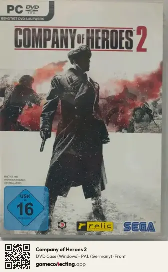 Company of Heroes 2 Computer, Germany box front