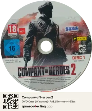 Company of Heroes 2 Computer, PAL disc