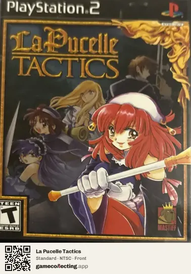 La Pucelle Tactics PlayStation 2, NTSC box front