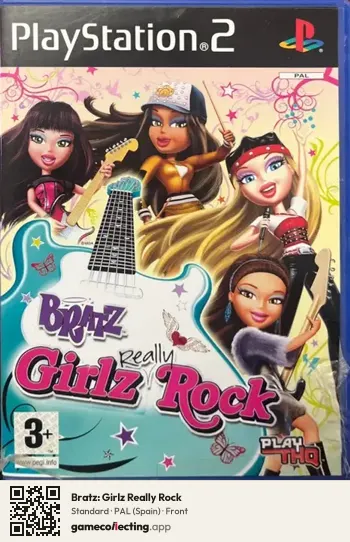 Bratz: Girlz Really Rock PlayStation 2, Spain box front