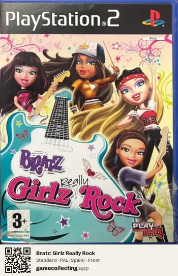 Bratz: Girlz Really Rock PlayStation 2, Spain box front