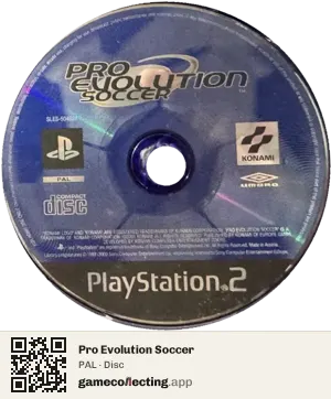 Pro Evolution Soccer PlayStation 2, PAL disc